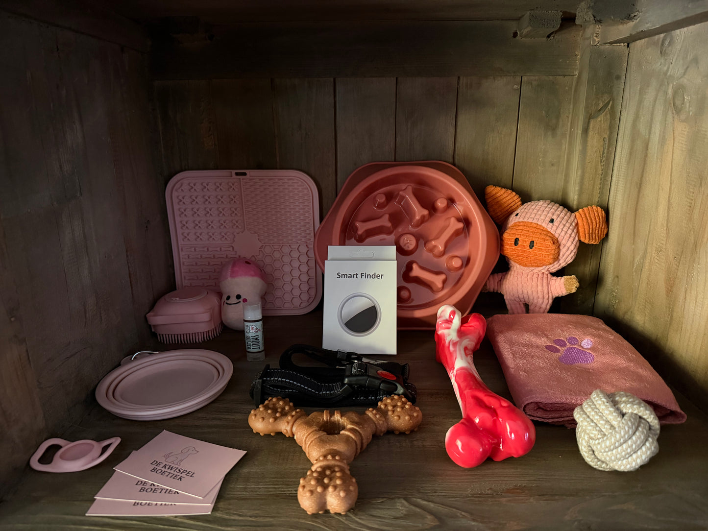 Startersbox roze 🩷 🐶 t.w.v. €100+
