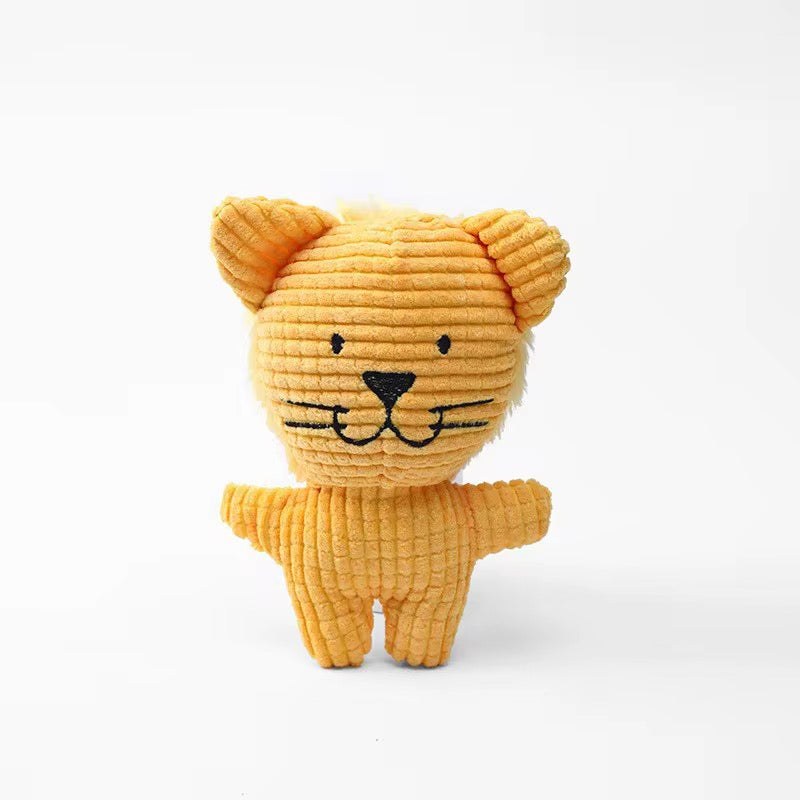 Schattige kat knuffel met piepje