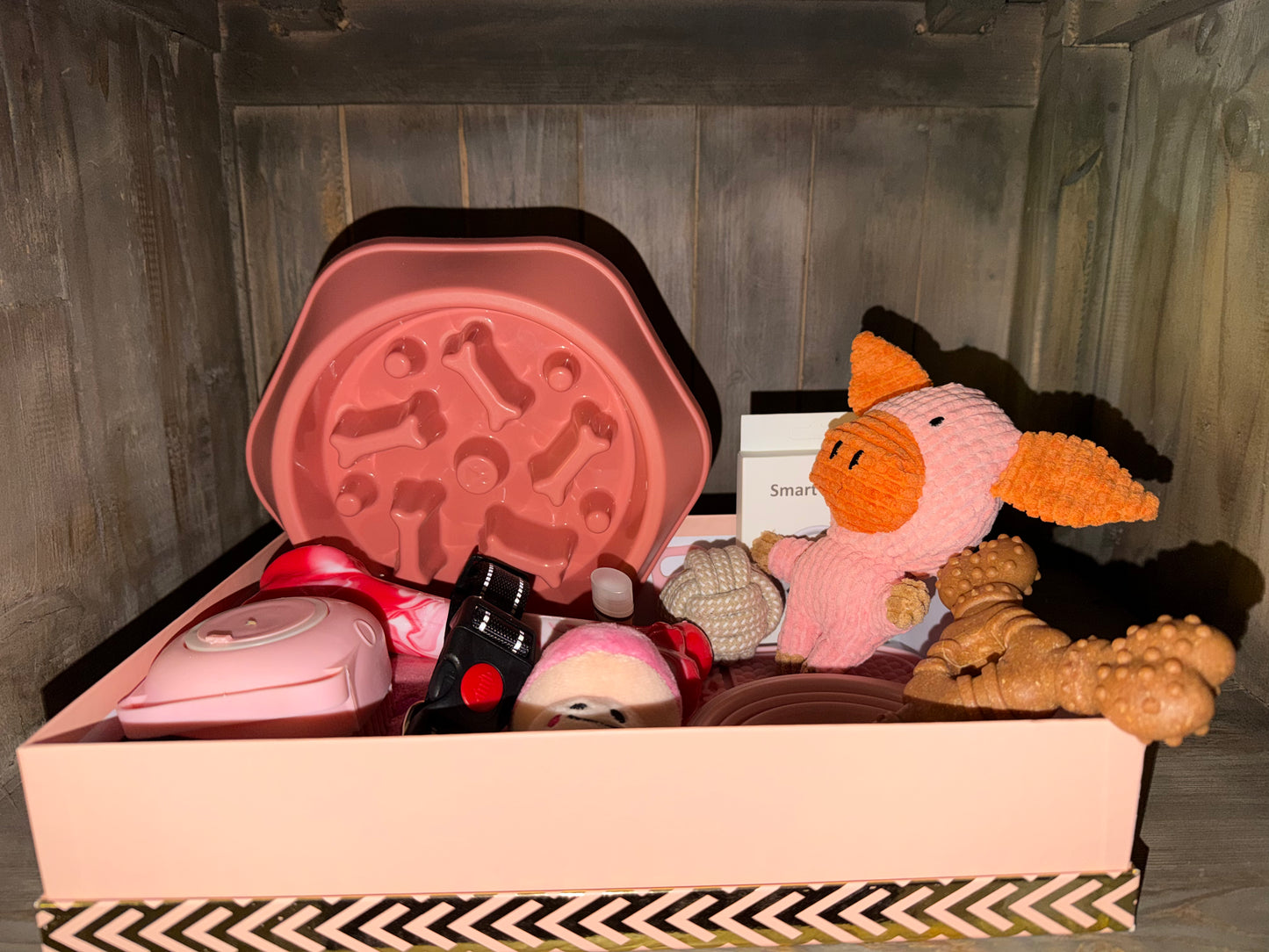 Startersbox roze 🩷 🐶 t.w.v. €100+